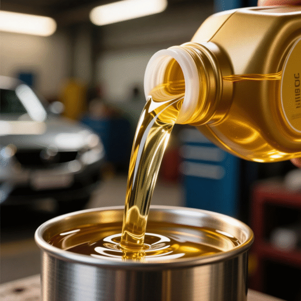 تصویر مفهومی از جریان روغن و تغییر گرانروی در دماهای مختلف