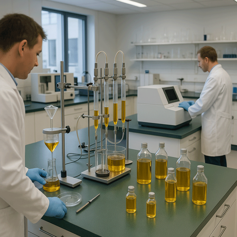 ارزیابی روانکارهای صنعتی