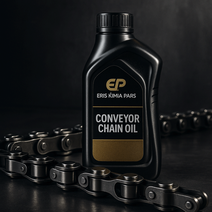 Conveyor Chain Oil Produced at eriss Kimia Pars
