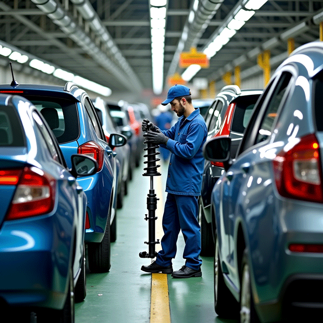 روغن کمک فنر خودرو تولید شده در شرکت اریس کیمیا پارس