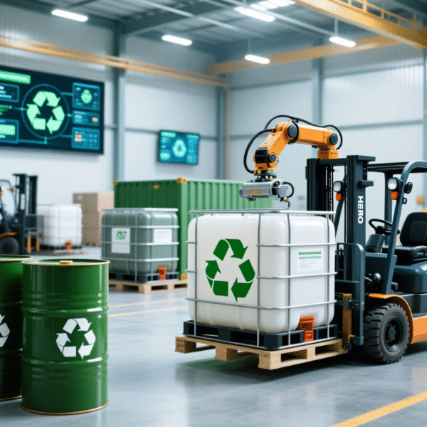 راهکارهای نوین بسته‌بندی و دیجیتالی‌سازی لجستیک روغن صنعتی