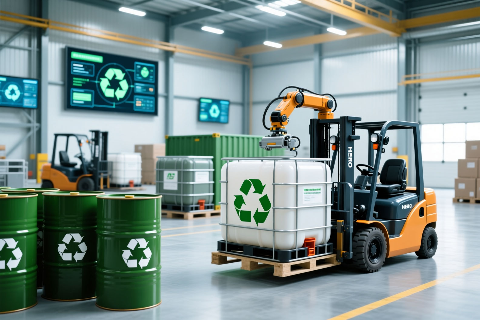 راهکارهای نوین بسته‌بندی و دیجیتالی‌سازی لجستیک روغن صنعتی