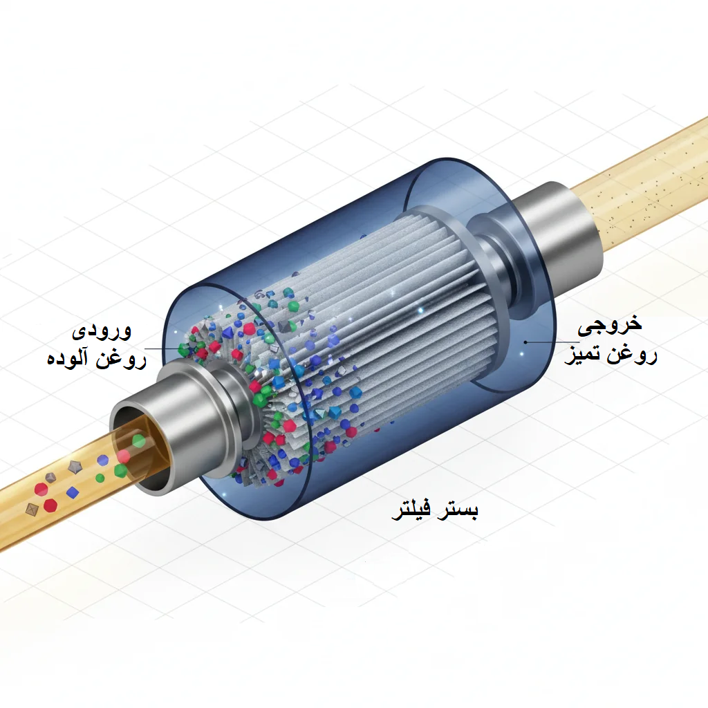 فیلتر روغن‌های صنعتی