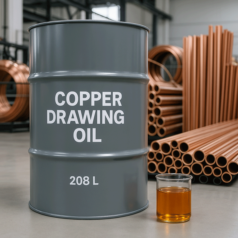 Storage conditions of copper drawing oil